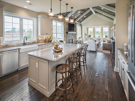 Kitchen Opens to Expansive Great Room