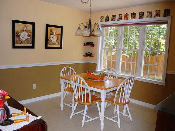 Eat-in area is spacious (& there is a formal dining room too)