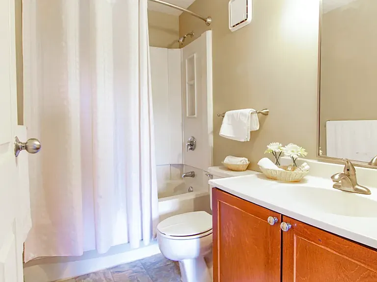 Unit washroom