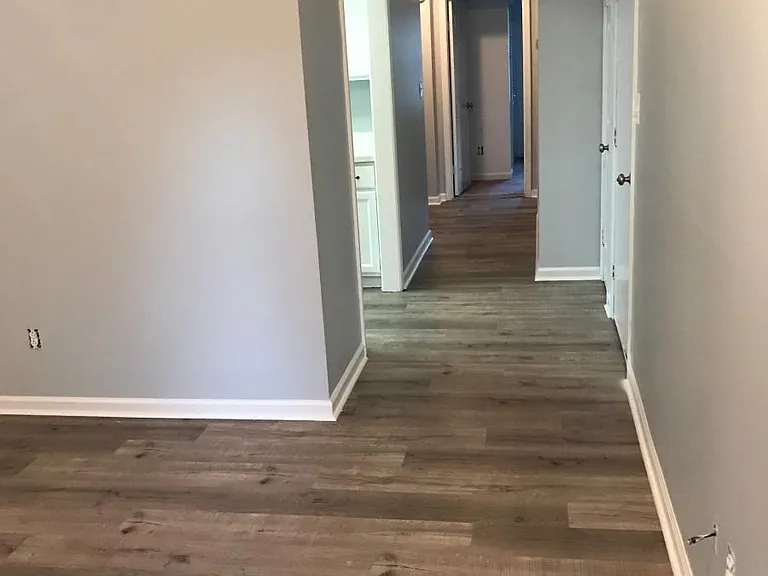 Entryway and Hallway (picture taken during painting hence the removed outlet coverings) all outlet covers are included.