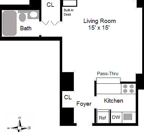 2nd image of 250 W 89th St APT 8A