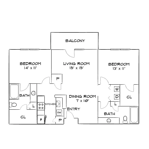 Floor plan Design 2A