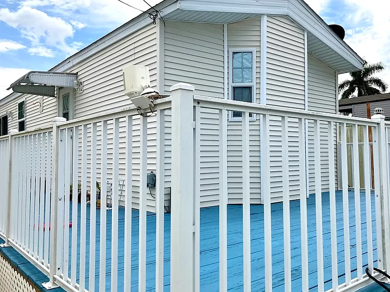 Lots deck space (200') to create your own outdoor sanctuary with plants, chairs, bbq, etc.