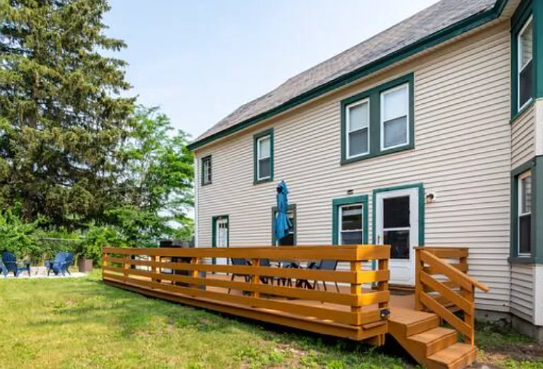 Deck with Sitting Area and Grill