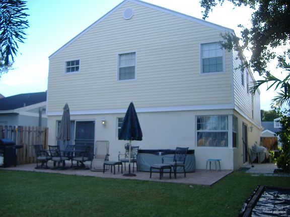 Rear View/Patio Area