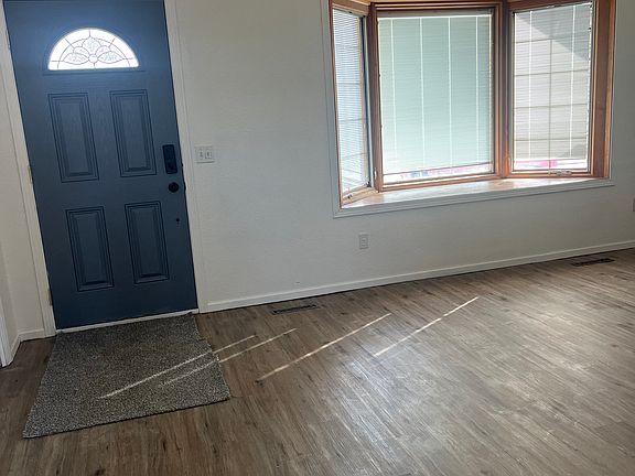 Sunny bay window in living room