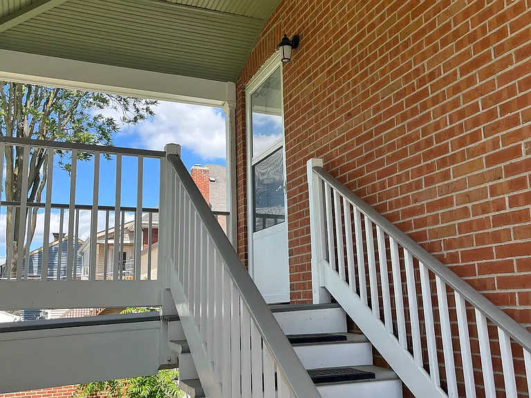 Apartment entrance.