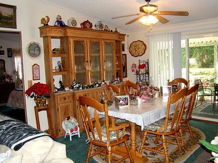 Built in dining hutch