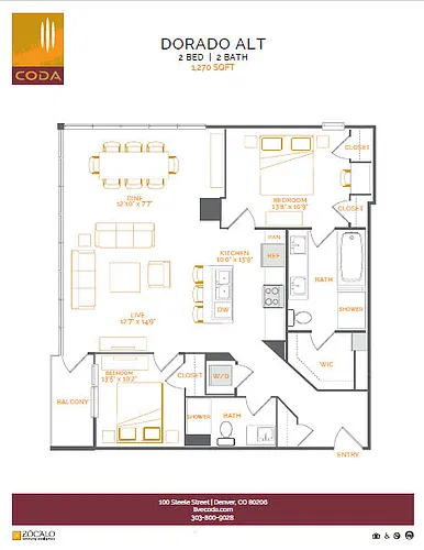 Floor plan Dorado ALT