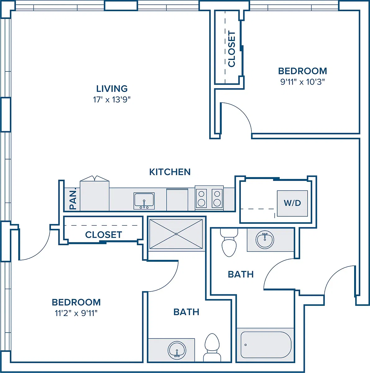 Floor plan B01