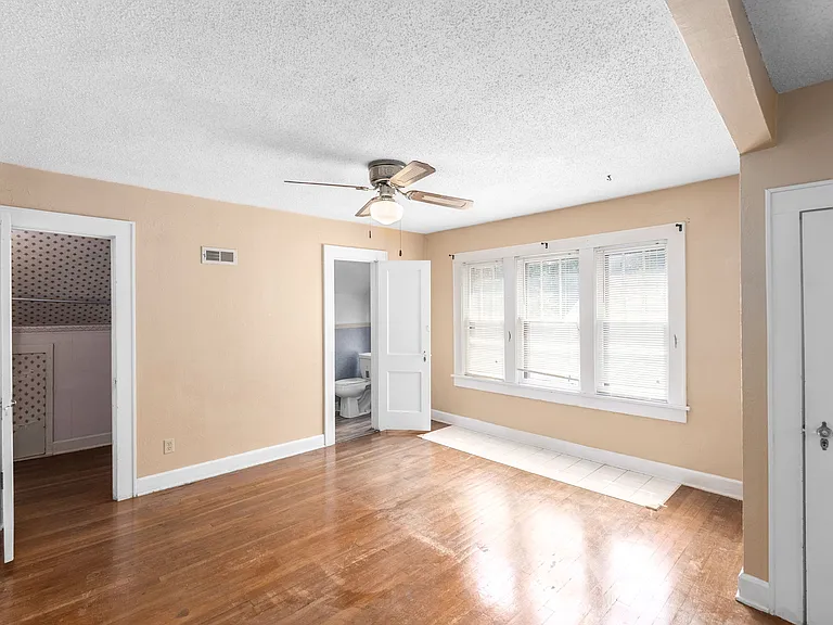 Upstairs Master Suite with two walk-in closets