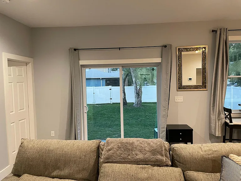 Easy access to backyard