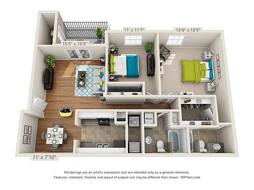 Floor plan Southerner