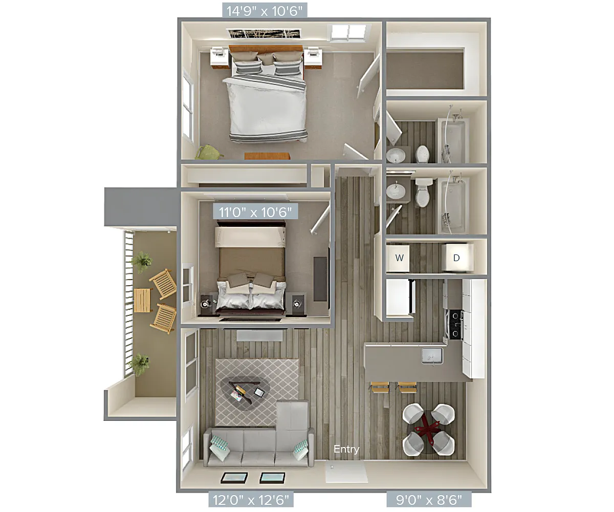 Floor plan 950-firstfloor