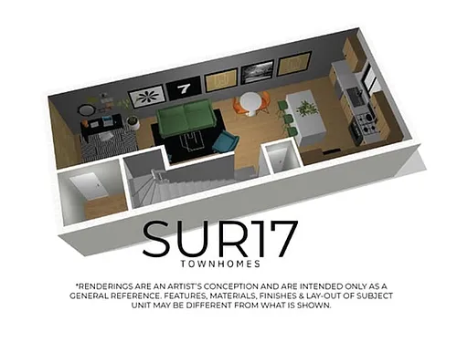 Floor plan Norte