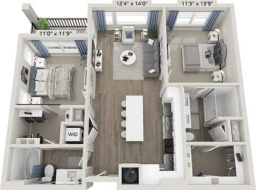 Floor plan B1 Sunrise