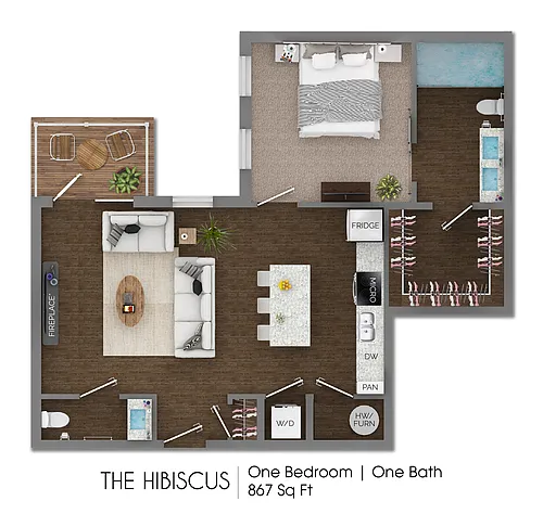 Floor plan Hibiscus
