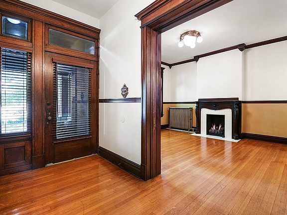 Entry Hall looking into the Family Room