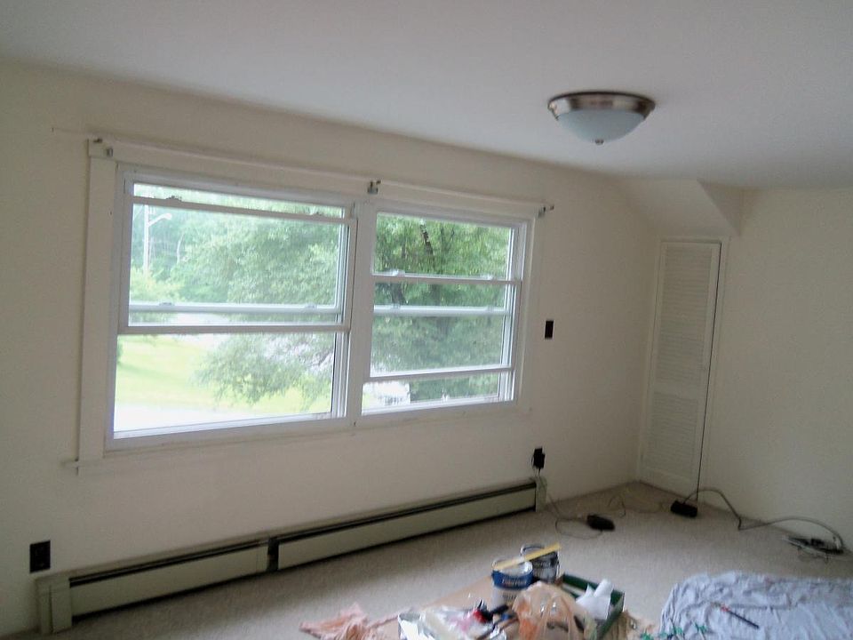 Living Room with 2 small closets