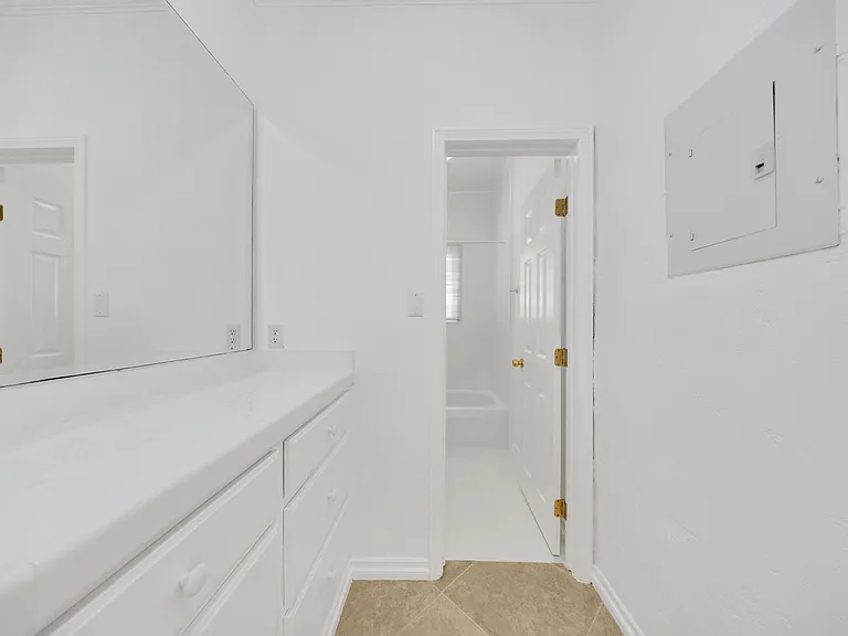 Dressing area