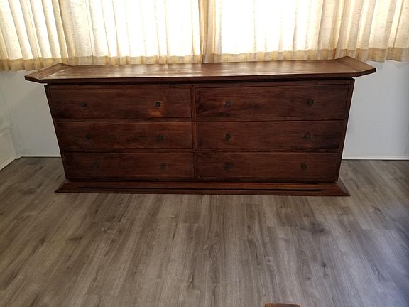Large Teak Dresser.