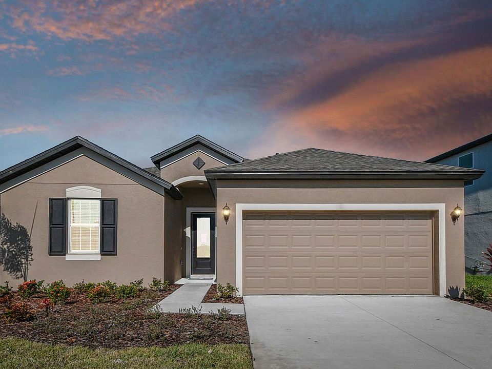 Sweetwater new construction home plan by William Ryan Homes Tampa at Lanier Acres in Zephyrhills, FL