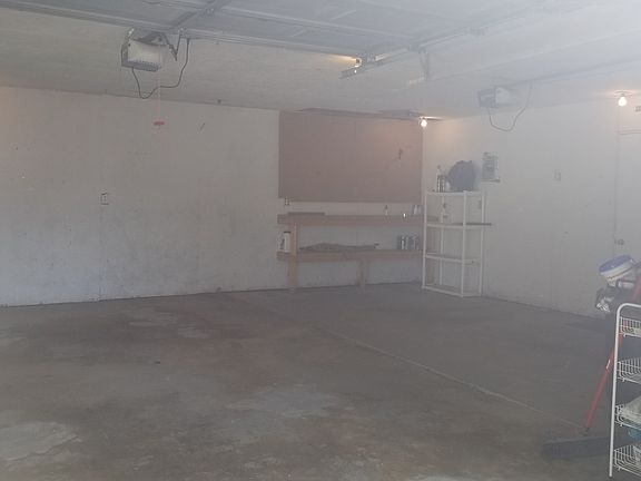 Inside of garage