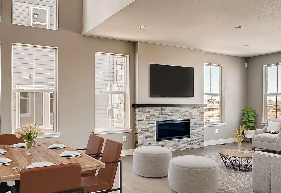 Merrick Dining Great Room - Virtually Staged