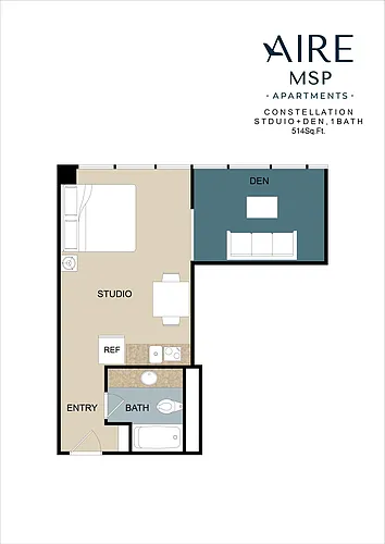 Floor plan Constellation