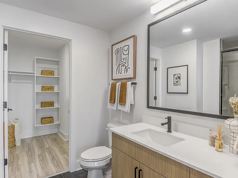 Modern, stylish bathroom spaces