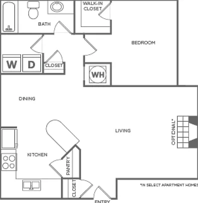 One Bedroom One Bath (860 SF) One Bedroom One Bath (860 SF)