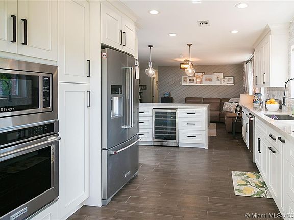 View from Kitchen looking into Family Room
