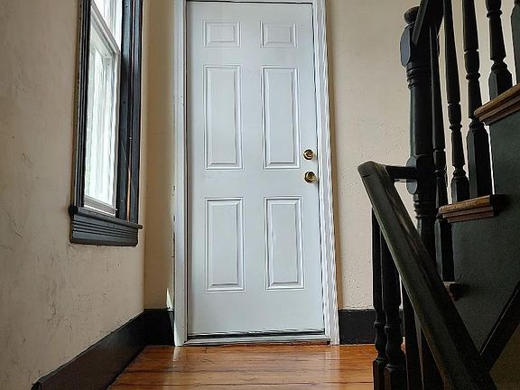 2nd floor door and hallway