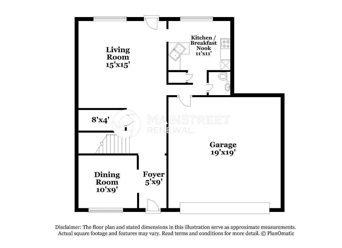 Floor Plan - 1240 Maple Ridge Dr