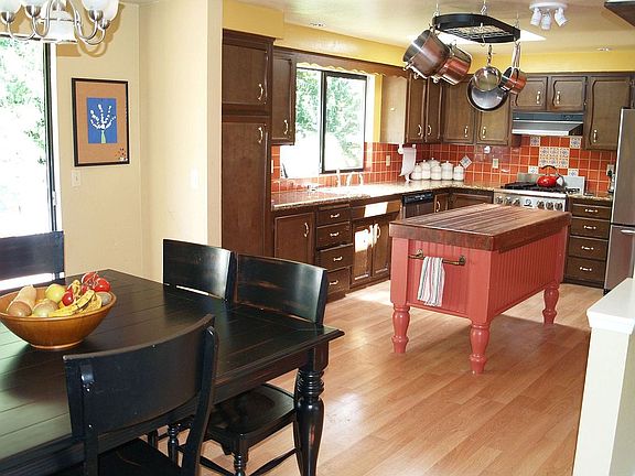 View from eating area