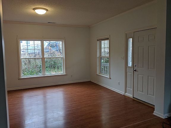 Front Door and Living Room