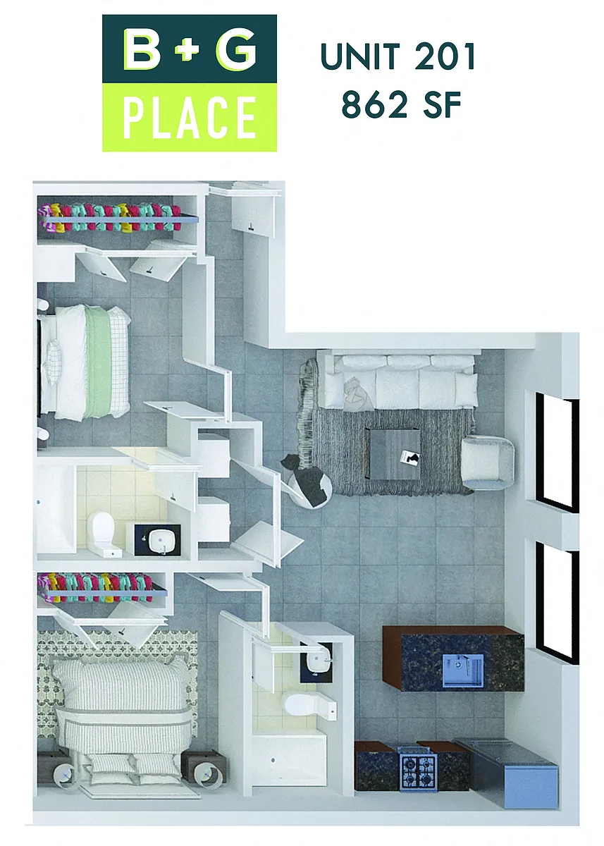 Floor plan 201