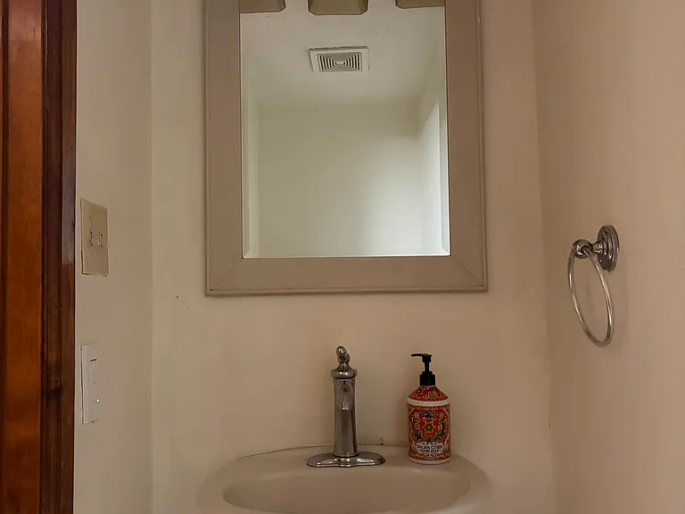 Half bath downstairs