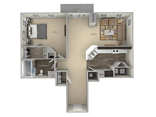 Floor plan The Maple