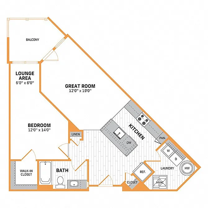 Floor plan AA2 - The Forge