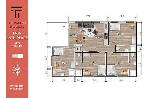 Floor plan A