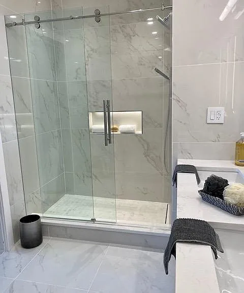 Wow - Gorgeous Marble Shower - Select Penthouse Residences
