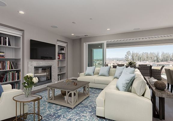 Virtually Staged Great Room