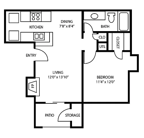 Floor plan A2