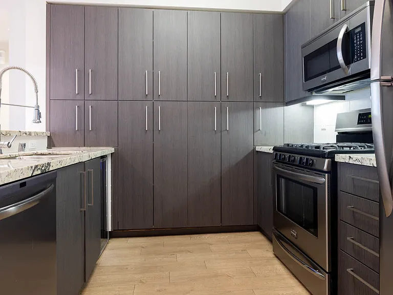 Kitchen with Stainless Steel Appliances