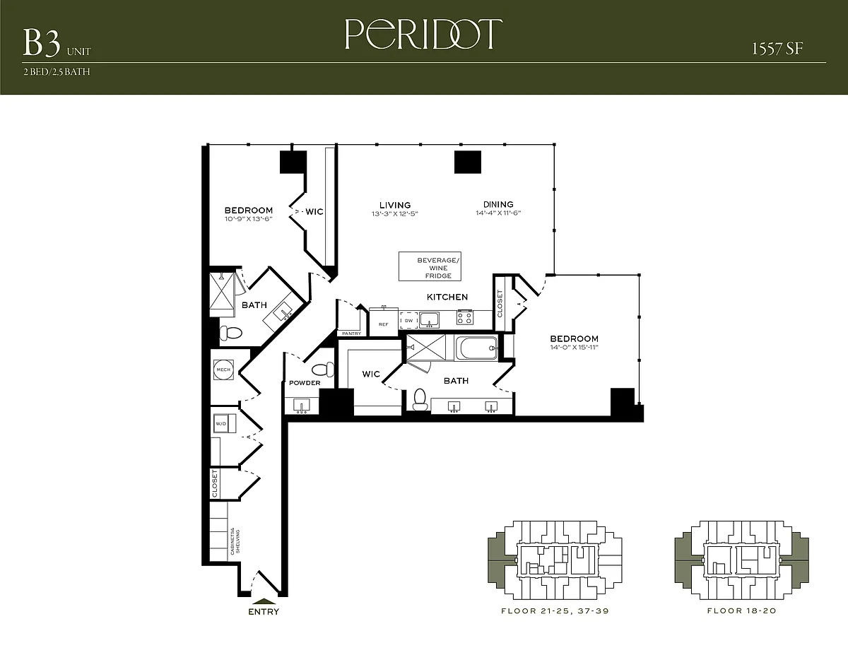 Floor plan B3