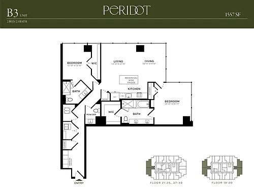 Floor plan B3