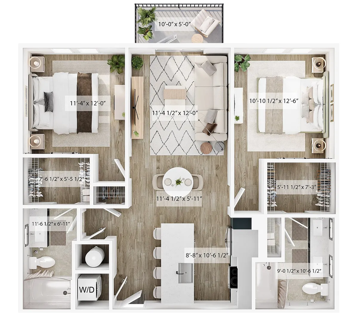 Floor plan The Bolton