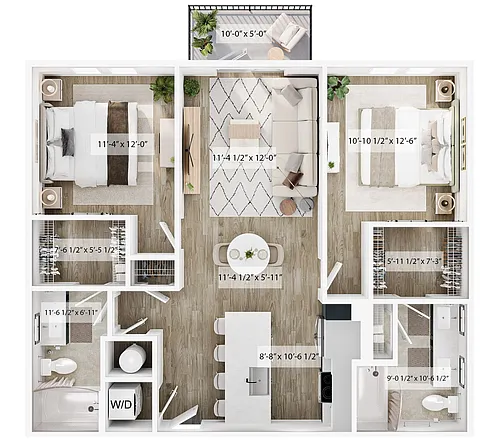 Floor plan The Bolton