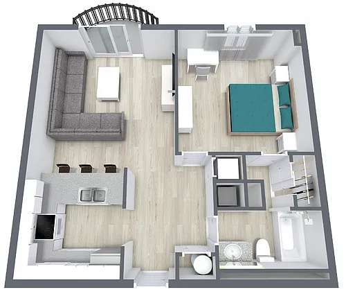 Floor plan Esplanade